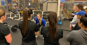 Jessup Students Practice in Gym