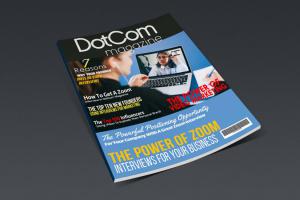 DotCom Magazine "The Zoom Interview Issue"