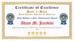 Adam Jacobini Certificate of Excellence Reading PA