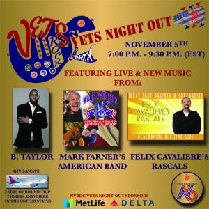 NVBDC Vets Night Out November 5, 7:00 p.m. - 9:00 p.m.