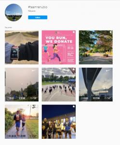 Participants joined anytime during the event period, chose their distance, and posted a photo with the hashtag #teamrenubio on social media.