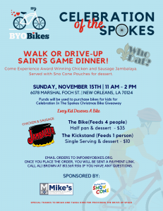 BYOBIKES EVENT NOVEMBER 15