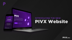 This is an image of the new PIVX website