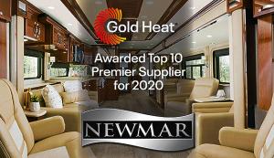Gold Heat is ranked in RV Manufacturer's annual audit as a Top 10 Premier Vendor.