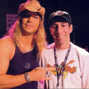 Harry Javer with Brett Michaels!