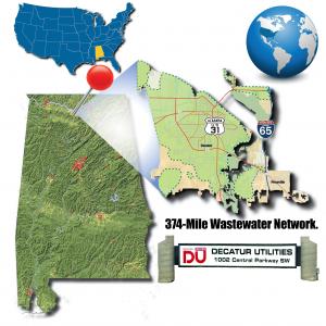 Decatur Utilities serves over 54,000 people with water, wastewater, natural gas, and electricity.