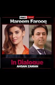 Hareem Farooq Interview with Ahsan Zaman of PAK5 News