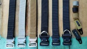 Klik Belts come in several colors