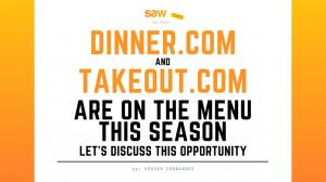 Buy the domains Dinner and Takeout.com