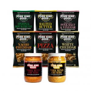 Pork King Good Pork Rinds and Pork Rind Crumbs