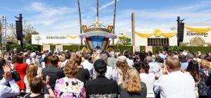 Scientology ecclesiastical leader Mr. David Miscavige dedicated the Church of Scientology of the Valley in March 2017.