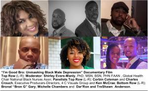 I'm Good Bro: Unmasking Black Male Depression Panel