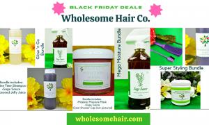 Black-Owned Natural Hair Care Deals for Black Friday 2020 Wholesome Hair Co.