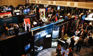 The Cyber Solutions Exhibition Ballroom at the official New York Cyber Security Summit