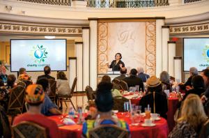 Monthly meetings in the ballroom of the Fort Harrison bring together like-minded groups to network and share their programs.