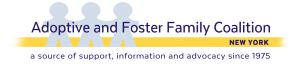The Adoptive and Foster Family Coalition of New York (AFFCNY)