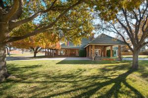 A custom built 3,873± sq. ft. 3 bedroom 2.5 bath brick home on 2± acres.  The home’s highlights include a 273± sq. ft. basement, a 3 car garage and a 834± barn/office