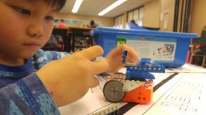 Skill Samurai STEM class featuring robots