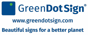 Green Dot Sign Logo