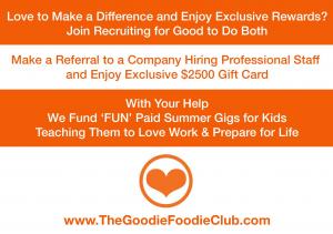 Love to Help Kids Join Goodie Foodie Club