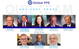 Picture of Global PPE's Advisory Board.