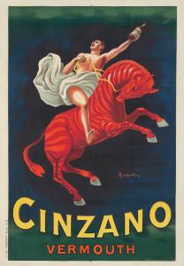 Leonetto Cappiello, Cinzano Vermouth, circa 1910, sold for $11,400.