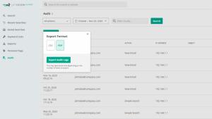 Jatheon Cloud - Export Audit log to PDF