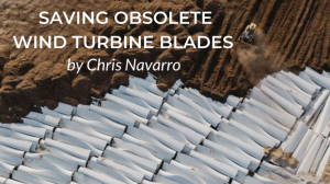  Saving obsolete Wind turbine rotor blades from landfill