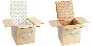 An image of the Vericool® Plus and Vericool® Fiber boxes now being offered by Crownhill Packaging.