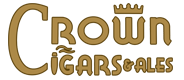 This is the logo for Crown Cigars and Ales of Tennesses