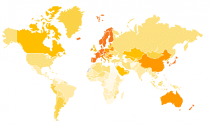 Social Capital World Map