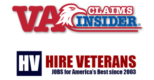 VA Claims Insider logo with HireVeterans.com logo