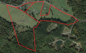 2 acre parcel w/a 3 BR/2 BA home and adjacent 25± and 16± acre land tracts