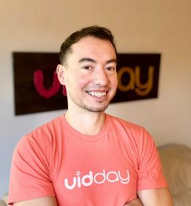 Denis Devigne,  President & Co-founder of VidDay.com