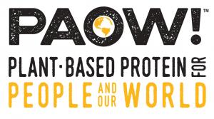 PAOW! - Plant Based Protein for People And Our World. All Plant. No Compromise.