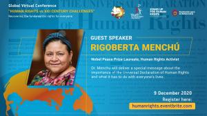 Rigoberta Menchú, Nobel Peace Prize Laureate