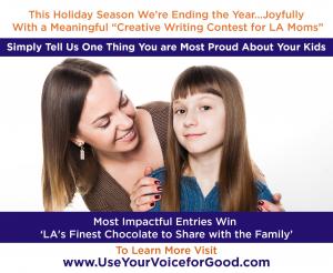 Share With Like-Minded Family and Friends in LA www.UseYourVoiceforGood.com