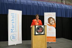 Nancy Marshall, host of The PR Maven® Podcast. Photo courtesy: Marshall Communications.