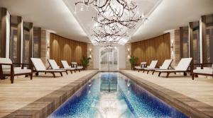 Reflection Pool at the all new Trellis Spa at The Houstonian Hotel