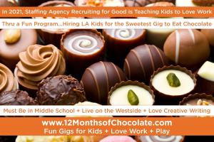 Live on the Westside, inspire your kids to participate in our fun creative writing contest win box of chocolates, and  most meaningful entries land funnest gig #lovechocolatecontest #funnestgigtoeatchocolate www.lovechocolatecontest.com