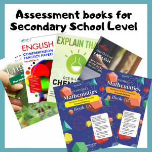 CPD's assessment books for Secondary school students