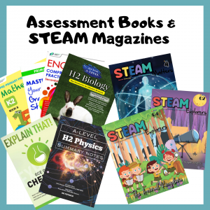 CPD's assessment books and STEAM Magazines