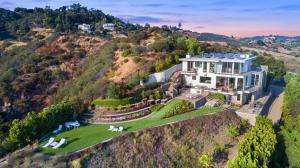 Estate occupies a hillside perch