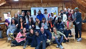 A group of UPG Sustainability Leaders posing together for the photograph