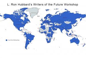 107 countries participating in L. Ron Hubbard's Online Writing Workshop for New Year 2021