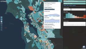 CITYDASH.ai Mobility Insights Dashboard for the Greater San Francisco Bay Area, powered by CITYDATA.ai