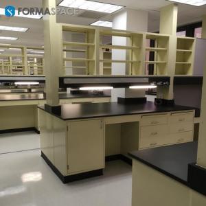 integrated lab casework with led lights