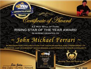 Singer Songwriter John Michael Ferrari Rising Star