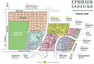 Ephraim Crossing site plan