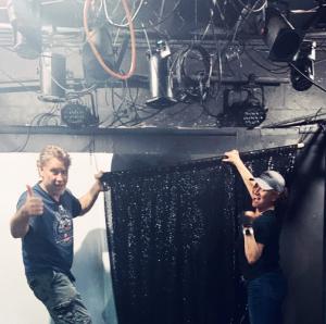 New curtains going up